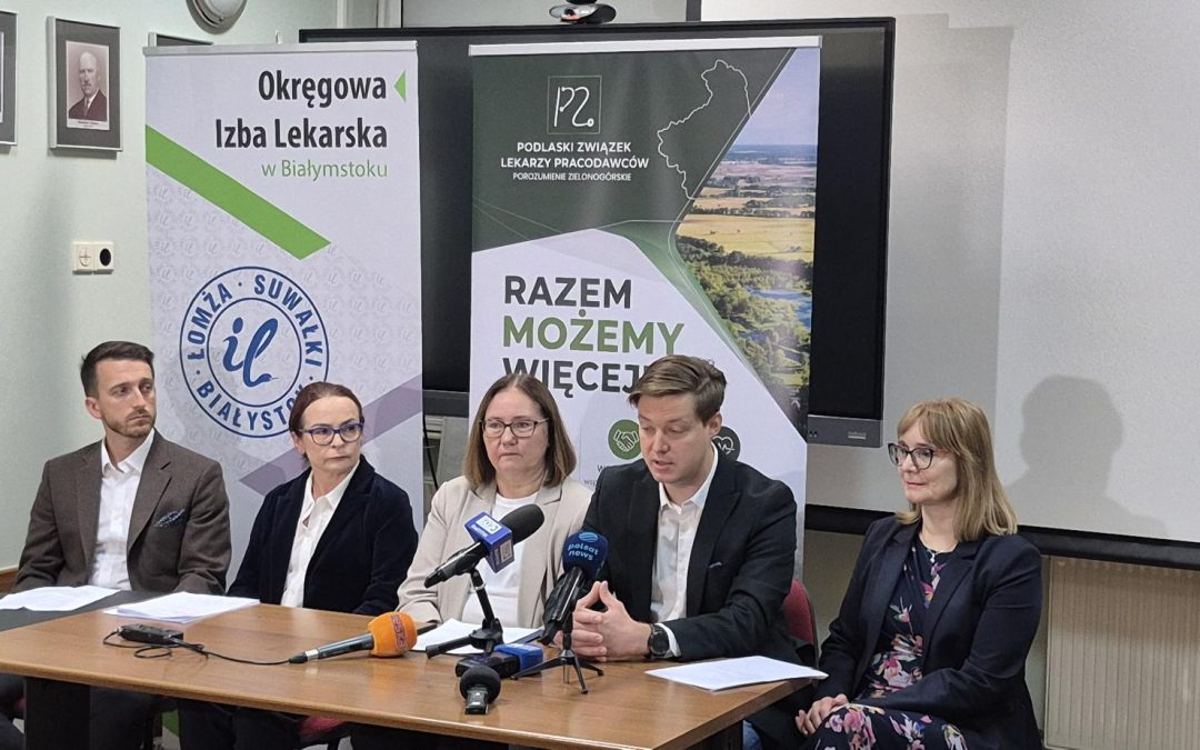 Nadwykonania – konferencja prasowa w OIL w Białymstoku