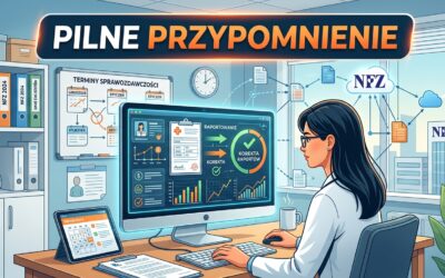 Pilne przypomnienie  sprawozdawczość świadczeń do NFZ i korekta raportów